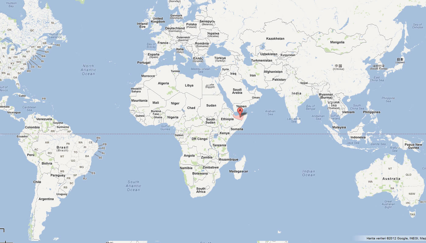 map of somaliland world